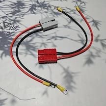 Dashanshop 2 Adet Kırmızı Gri Hızlı Bağlantılı Uzatma Kablolu Araç Şarj İstasyonu