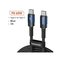 Toockitoocki 100w Usb C Kablo Pd 3.0/4.0 Hızlı Şarj - Iphone Uyumlu 15/macbook/samsung/xiaomi0.75 Maçık