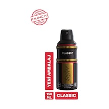 Deodorant Sprey Klasik Erkek Yeni 150ml