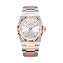 Jacques Philippe Jpqls587328rg Swiss Made Quartz Çelik Rose Gold / Metalik Gri Safir Cam 34 Mm Kadın Kol Saati