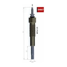 Kızdırma Bujisi 11v 10.5v Mazda E2200 10.5v Kıa Besta 2.2 D 10.5v İşbora Traktör 4 Ad