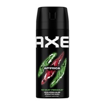 3 Adet Axe Africa 150 Ml Sprey Deodorant