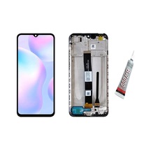 Redmi 9a,9c Ekran Dokunmatik Çıtalı Siyah B7000 Yapıştırıcı