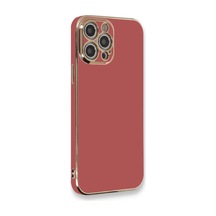Apple İphone 12 Pro Kılıf Volet Silikon - Kırmızı 0.2M-Çok Renkli