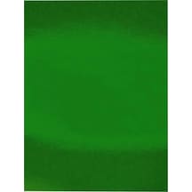 Aynalı Metalik Metalize Fon Kartonu Yeşil 50x70cm 1 Adet Tek Renk