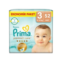 3 Adet Prima Premium Care Eko Paket No:3 52'li