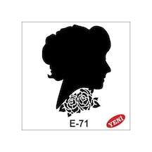E-71  Artebella Stencil 10x10 Cm