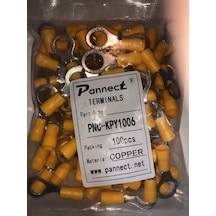 Pannect Yuvarlak Kablo Pabucu 1006 M10 100 Adet