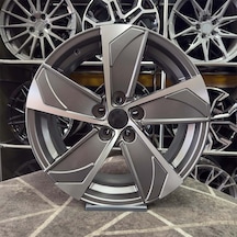 18 İnç 5x108 Focus Berlingo Rifter Gun Metal Elmas Kesim Jant Mod