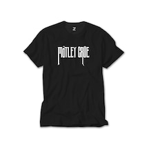 Mötley Crüe Logo Siyah Tişört Siyah