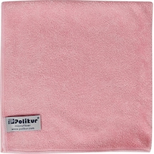 Polikur Mikrofiber Genel Amaçlı Temizlik Bezi Pembe 40 x 40 CM 12'li