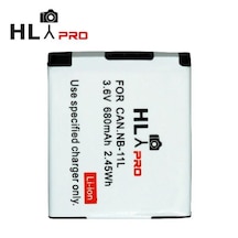 Hlypro Canon A3500 için Nb-11L Batarya