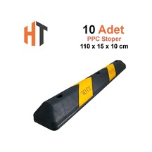 Plastik Oto Park Araç Stoperi 110 Cm 10'lu İndirimli Set