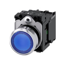 Siemens 3su1156-0ab50-1ba0 - 22mm Metal 230vac Mavi Yay Dönüşlü Buton