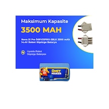 Nova S1 Pro İhrvs1pro-3blk 3500 Mah 14.4v Robot Süpürge Batarya