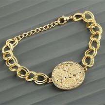 Zenviac456 Dua Taşlı Trend Bileklik Zenviac45678 Sarı