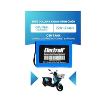 Csn Tank Batarya Standart Kapasite Lifepo4 72v 24ah Elektrikli Motosiklet Bataryası