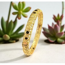 Kadın 22 Ayar Altın Kaplama Kelepçe 0309