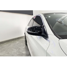 W205 Batman Ayna Kapağı Piano Black / 2015-2019