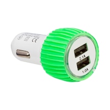 Powermaster Xky-002 5 Volt 2.1 Amper Çift Usbli Oto Çakmaklık