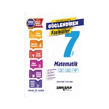 Ankara 7. Sınıf Güçlendiren Matematik Fasikülleri Ankara Yayıncılık