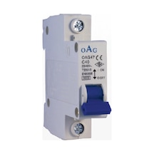 Oag 1X10Amper C10 3Ka Tekli W Otomat Sigorta