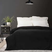 Lüks Peluş Battaniye Battal Boy 995 Siyah 200x230 Cm