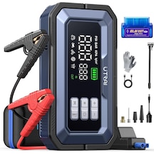 UTR JS30 16000mah 7000a Bitik Akü Çalıştıran Jump Starter Akü Takviye+lastik Şişirme+obd2+160w Dc