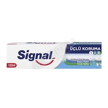 4 Adet Signal Diş Macunu Üçlü Koruma 50 Ml