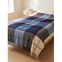Gençev Home &Selin& %100 Saf Yün Scotch Battaniye Tek Kişilik (292480222)