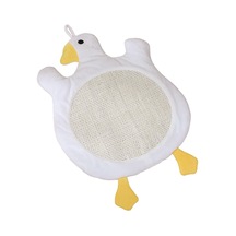 Suntek Kedi Tırmığı Lounge Yatak Tırmık Tahta Pedi Beyaz