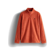 Ellesse 6wm1023-br Erkek Yarım Fermuarlı Polar Kiremit