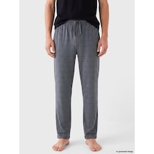 LC Waikiki Lc Waıkıkı Antrasit Regular Fit Ekose Erkek Pijama Alt