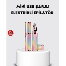 Usb - 219 - Şarjlı Kaş Ve Yüz Tüy Alma Cihazı Tnabilir Ve - Glblseme - Acısız Kullanım