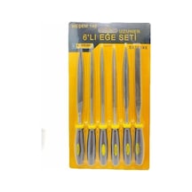 Meşem 5 x 180 x 6 MM 6'lı Mini Eğe Seti