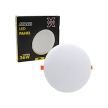 Ledx Al-ay24 36 Watt 4200 Lümen Genişlik Ayarlı Hareketli Raylı Yuvarlak Sıva Altı Led Panel Adaptor Sec-Kumanda-Metraj Seç Yok-Kumanda-Yok