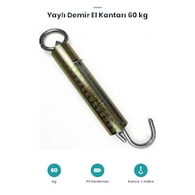 Yaylı Demir El Kantarı - 60 Kg Kapasiteli - Mekanik