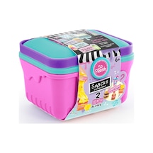 Slime Dıy Market Sepeti Sürpriz Paket Atıştırmalıklar Pembe
