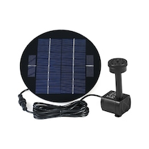 Fosenze Güneş Enerjili Sürekli Akışlı Fontain Pompası - 9v 3w Ip68 Su Geçirmez - Bahçe, Manzaralı Sualtı Peyzajı İçin Mikro Motorlu