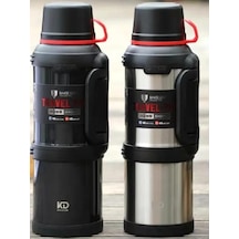 Vacuum 4 Litre Aile Boy Paslanmaz Çelik İssi Termos Karışık Renk Renksiz