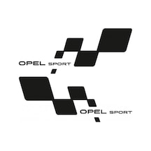 Opel Sport Yan Kapı Için Çamurluk Sticker 2 Adet Sağ Sol