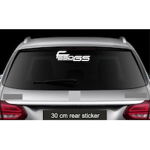 B M W F 650 Gs Araba Arka Cam Sticker Yapıştırma