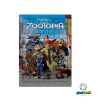 Zootopia 99 Parça Ayaklı Puzzle Dekoratif Çocuk Yapbozu 0243