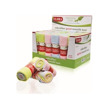 FLORA 3’LÜ MİKROFİBER TEMİZLİK BEZİ 30CMx40CM F225