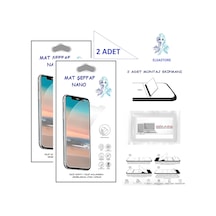 Mate10 Pro Nano Ekran Koruyucu 2 Adet Ultra İnce Esnek Mat Şeffaf