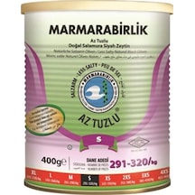 Marmarabirlik Az Tuzlu Doğal Salamura 291-320 KB S Siyah Zeytin 400 G