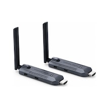 Hadron Hdx1445 Hdmı Kablosuz Görüntü Ve Ses Aktarım Seti 1080p 150 M Gri