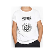 Zepplin Giyim Burzum Demo ii Beyaz Çocuk Tişört Beyaz