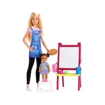Barbie ve Meslekleri Oyun Setleri Resim Öğretmeni DHB63 - GJM29