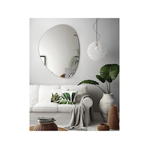 90 Cm X 60 Cm 4 Mm Armut Ayna Gerçek Gümüş Ayna Beyaz